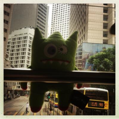 Monstar in the Tram